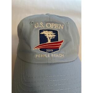 USGA 2019 U.S. OPEN Pebble Beach ball cap hat light Blue Unisex
